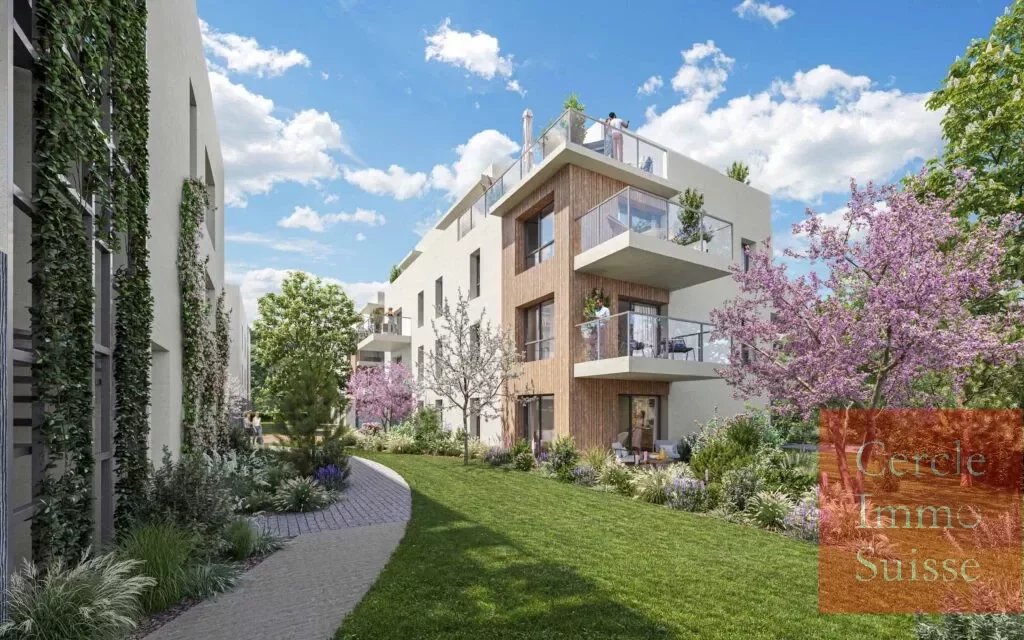 Appartements neufs T2 T3 T4 T5 en vente à ETREMBIERES 74100 proche de la douane suisse - Photo 3