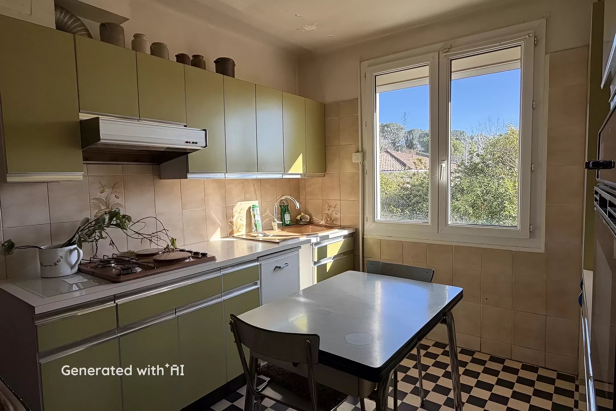 Rare à la vente, Maison de ville 92m2 env de plain pied sur un terrain de 436m2 env.