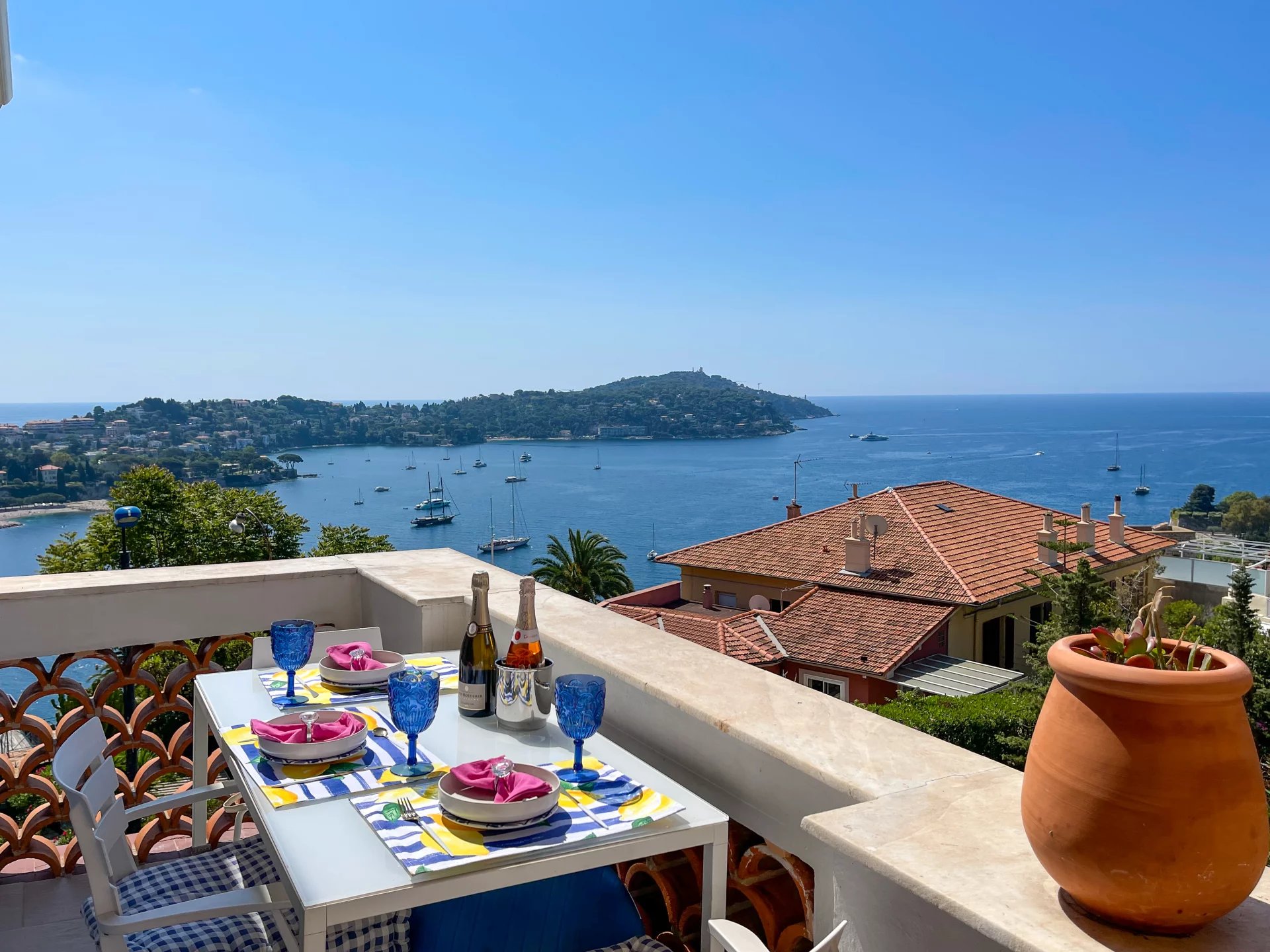 Villefranche sur Mer - Apartment villa - Panoramic sea view