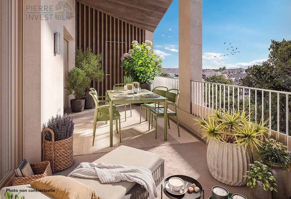 Appartement T2 de 43,76m2 avec terrasse