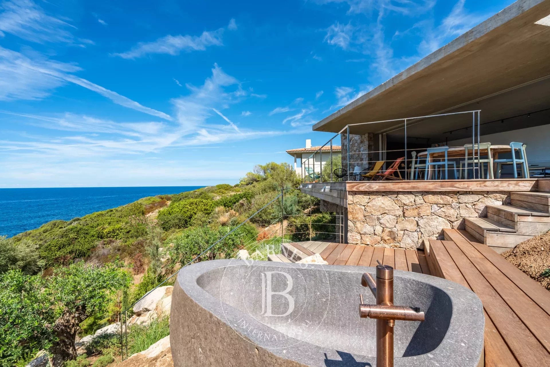 Lumio, architect-designed villa, waterfront, with sea and maquis views - picture 5 title=