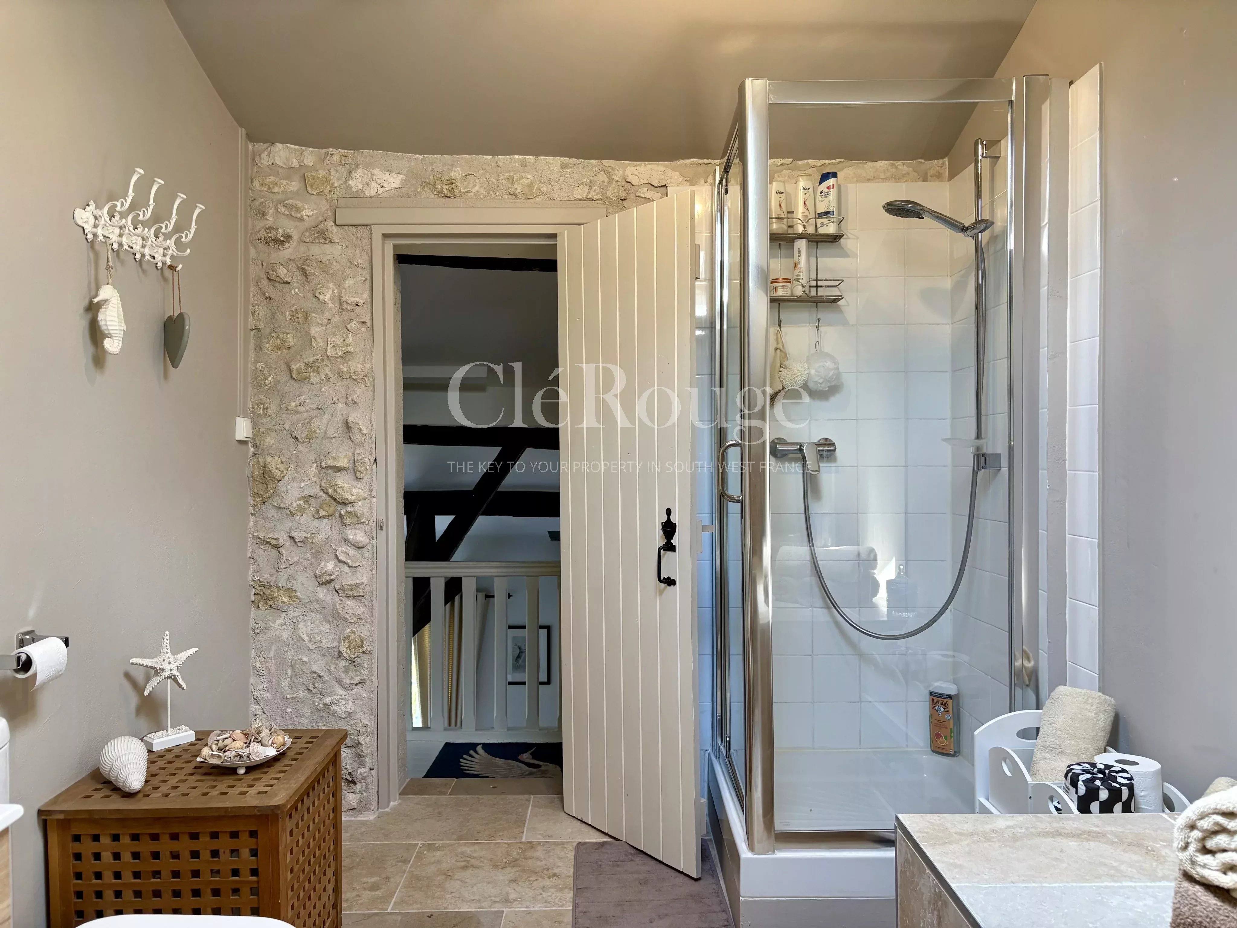 Proche de Duras - Maison en pierre au charme intemporel avec piscine chauffée