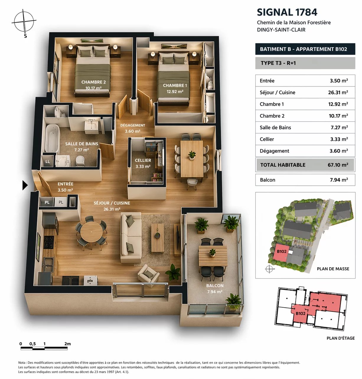 T3 Centre village - Photo 3