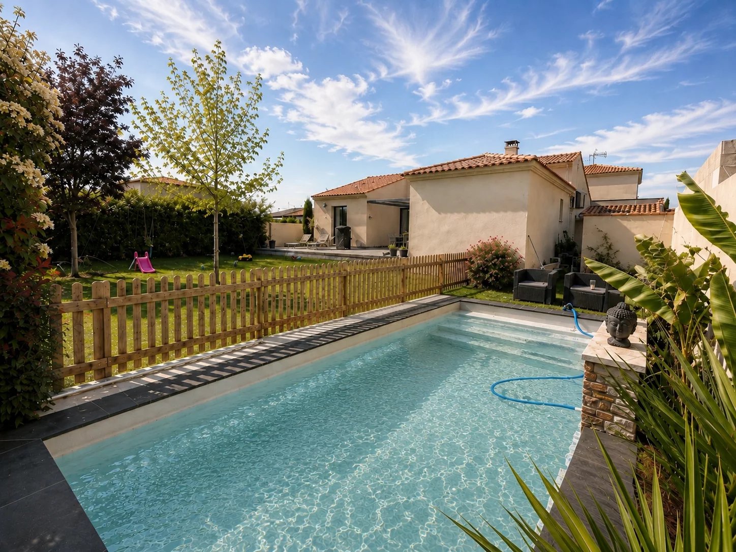 MAISON CONTEMPORAINE 3 CHAMBRES AVEC PISCINE – 120 M² – TERRAIN 707 M² – SAINT-GILLES — photo 10