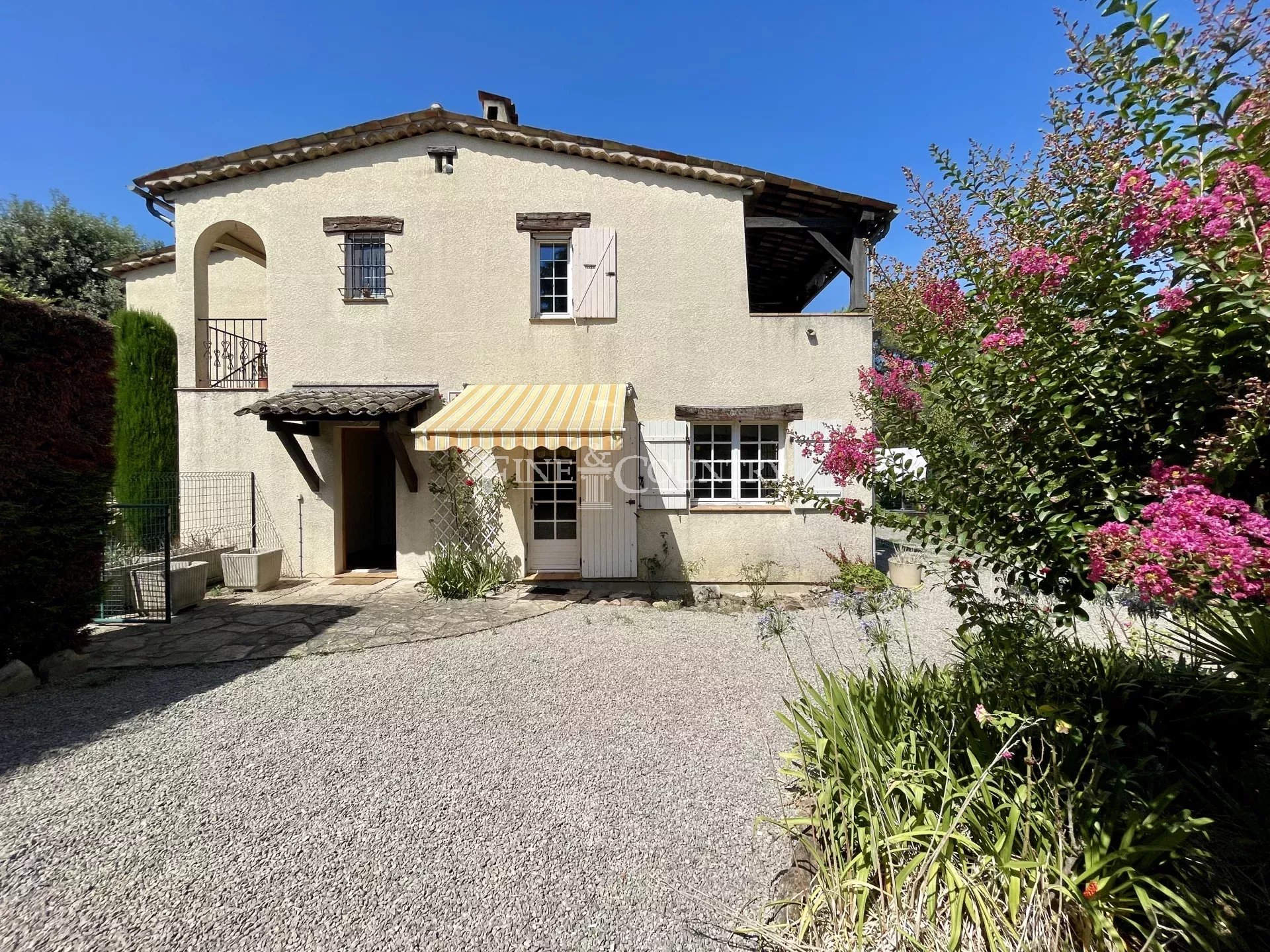 Photo of Garden level apartment for sale in la Roquette sur Siagne