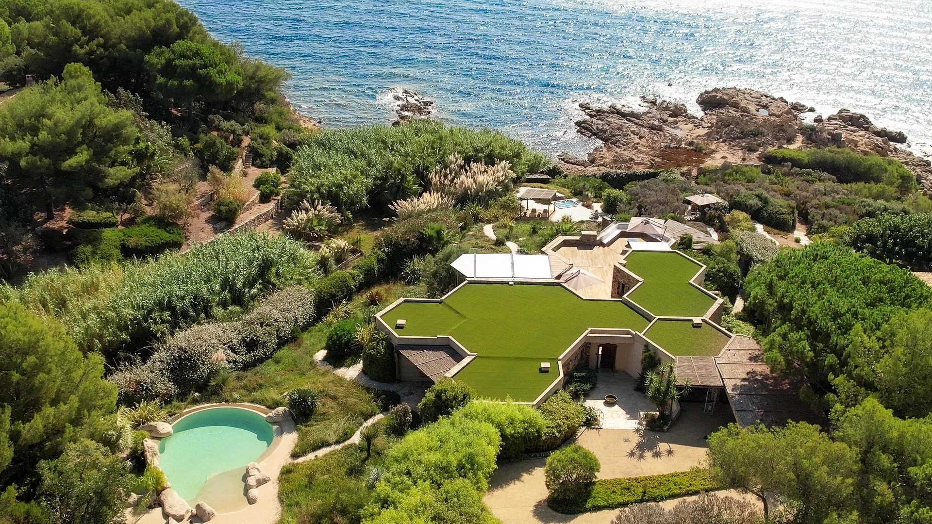 Ramatuelle - Villa unica con vista eccezionale sul mare