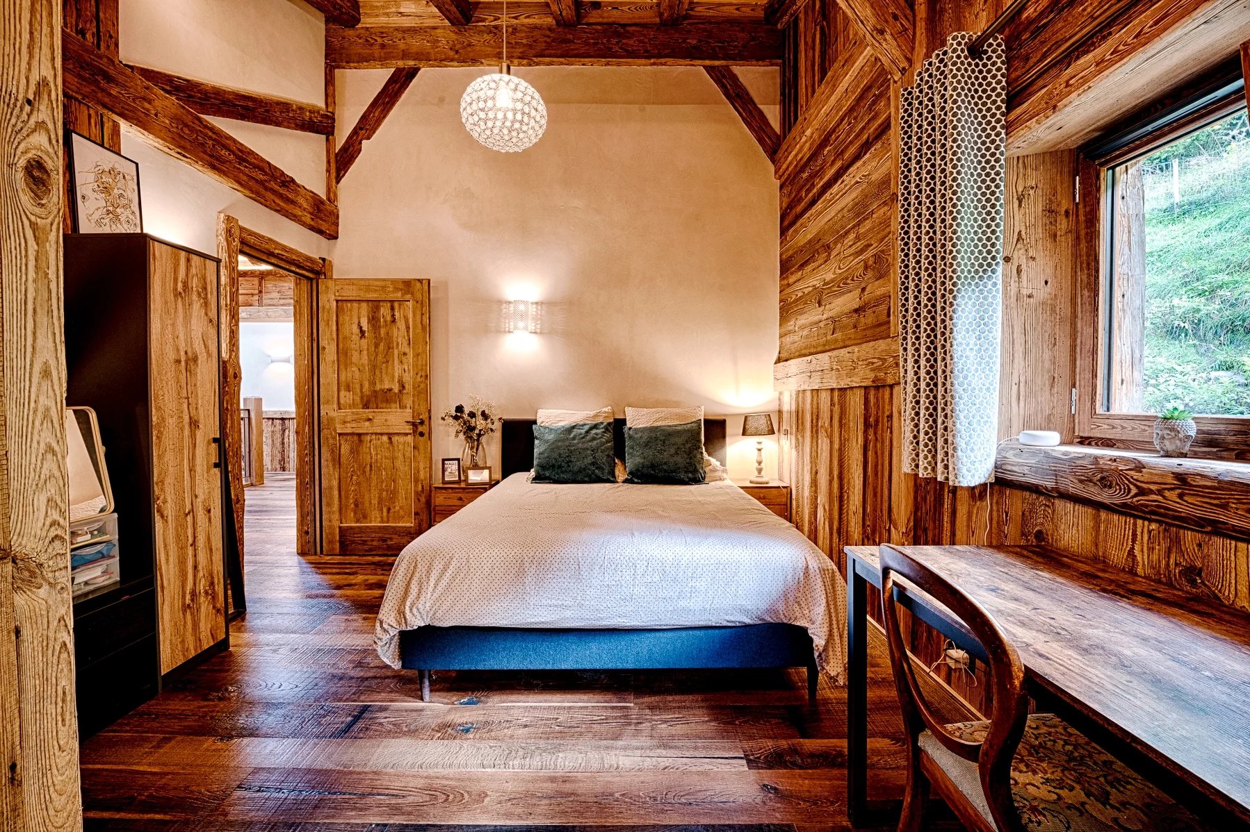 Photo of LES HOUCHES - A beautifully finished, traditional farmhouse perched on the Les Houches hillside