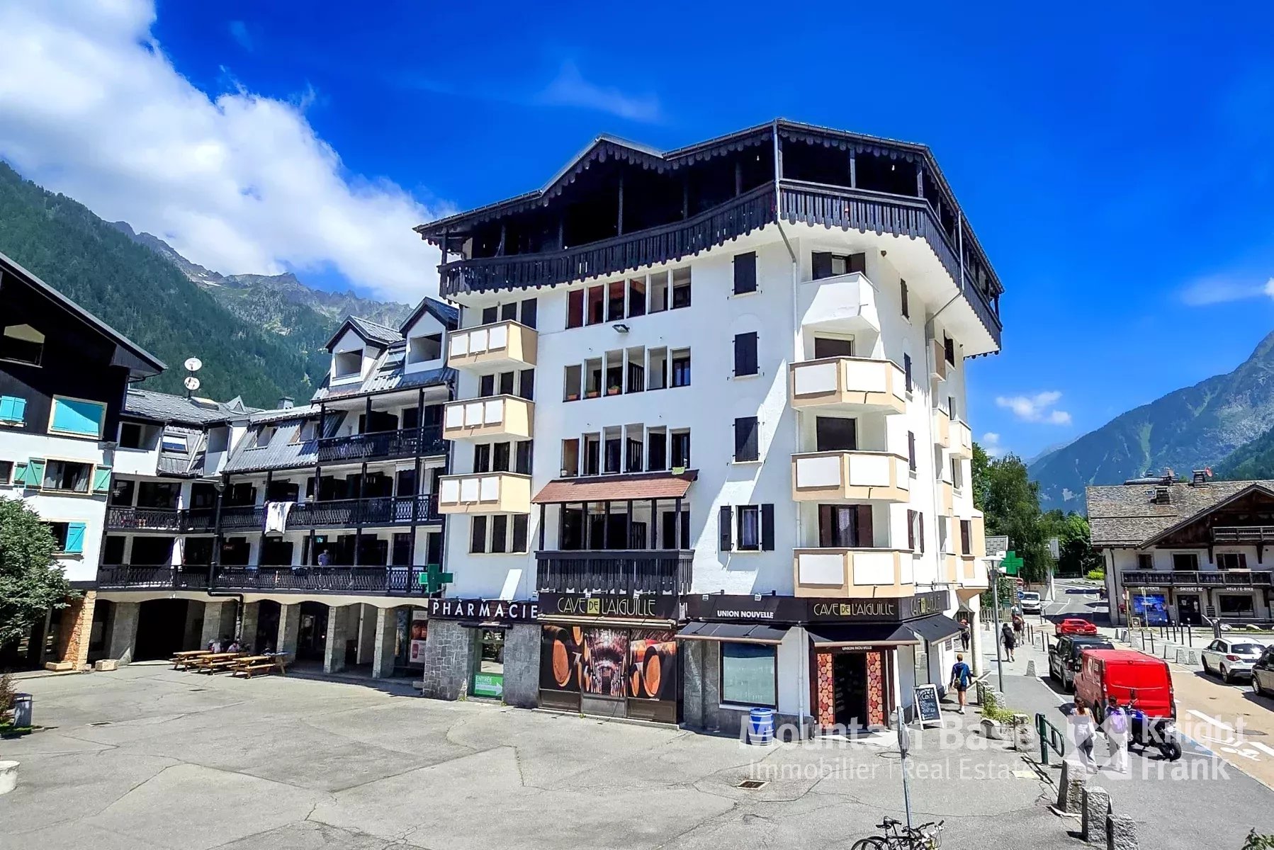Studio au 4ème étage à Chamonix Sud avec vue sur le Mont Blanc