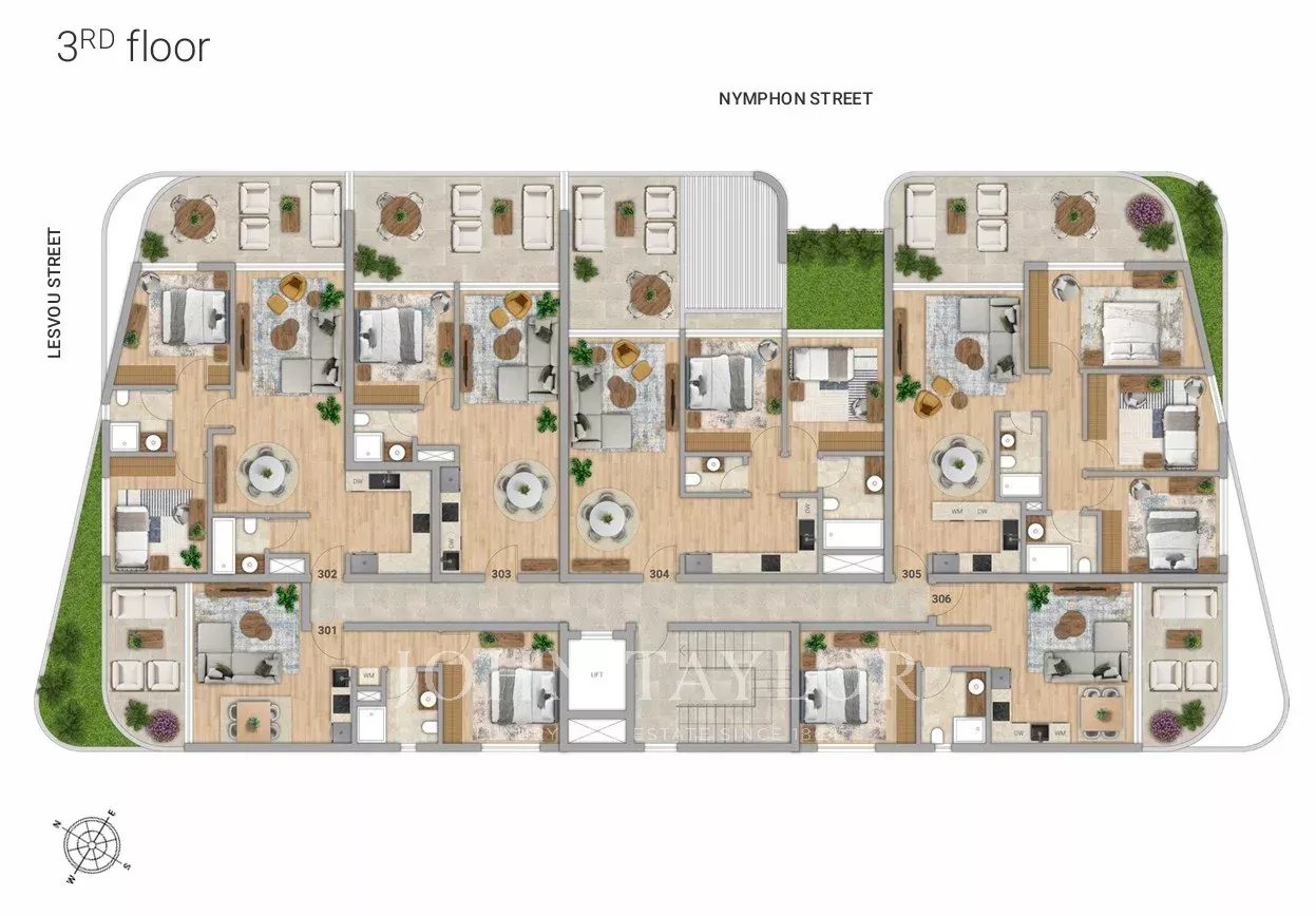 Mieszkanie 2 pokoi 75 m² Limassol District, Cypr