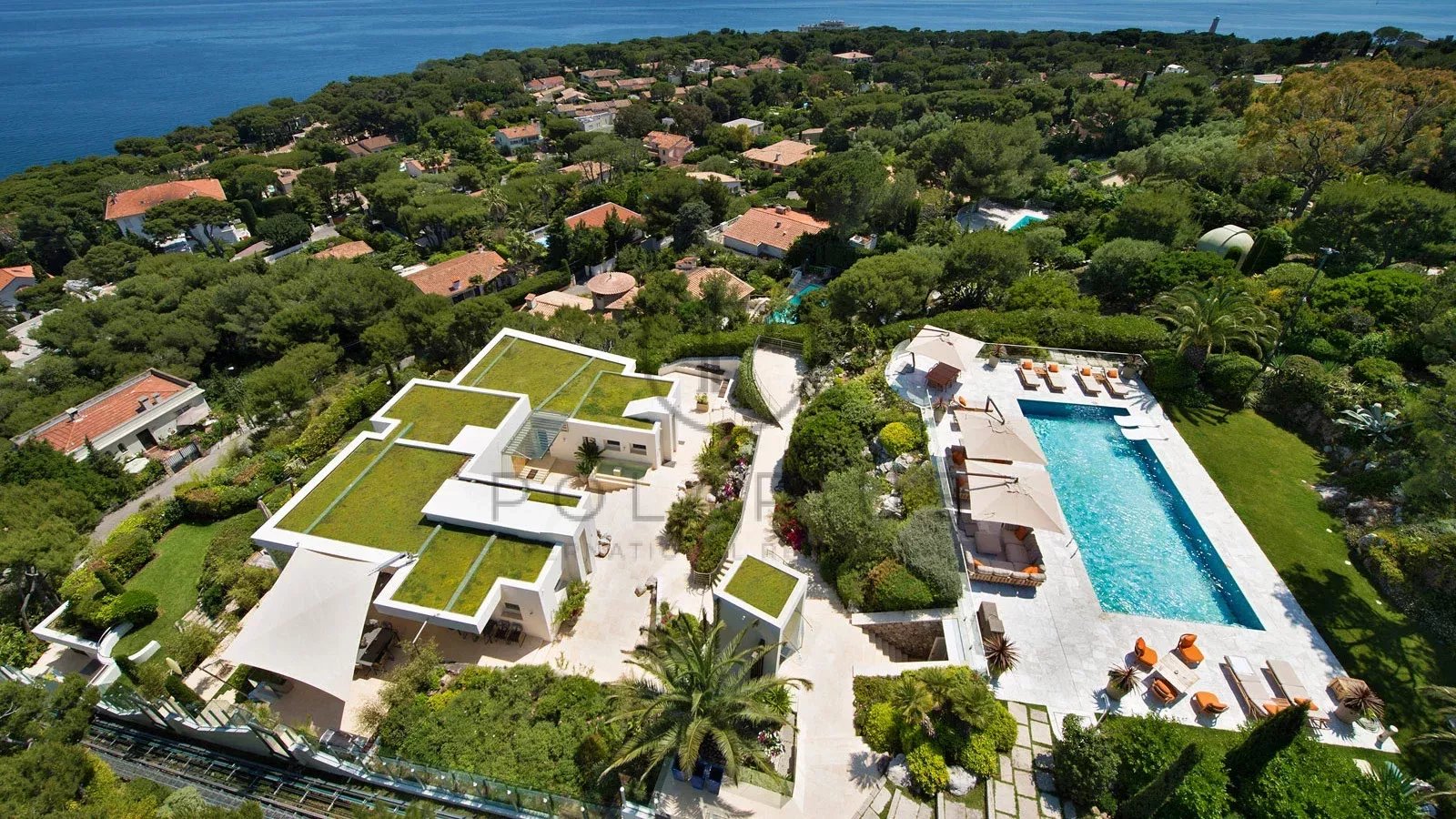 Villa de luxe à Saint-Jean-Cap-Ferrat – Domaine contemporain emblématique avec vue panoramique sur la mer