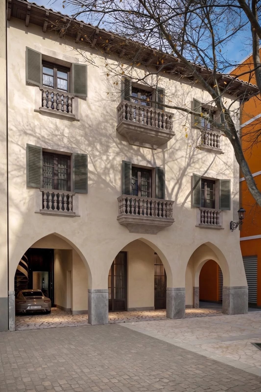 Un bâtiment historique avec permis d'urbanisme et une licence valable pour une maison de luxe spectaculaire au cœur de Palma