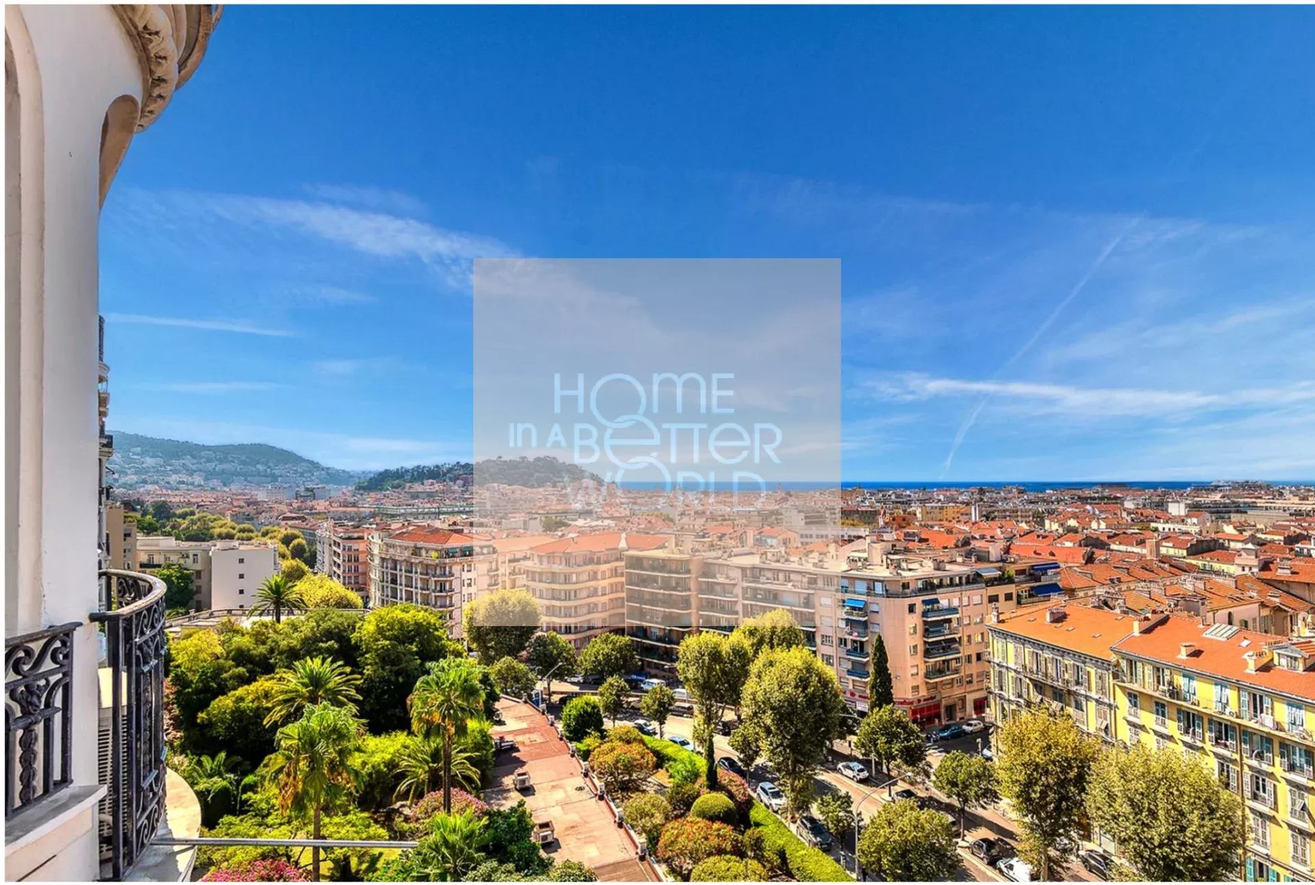 NICE - BAS CIMEZ | ÉLÉGANCE BELLE ÉPOQUE AVEC VUE MER