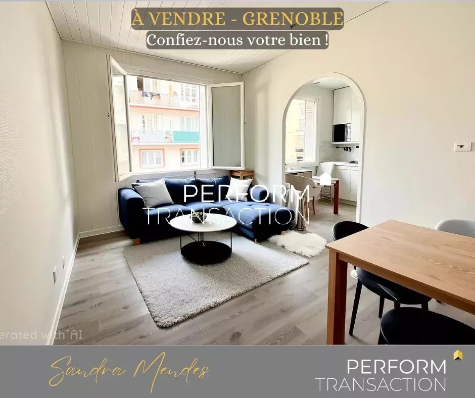 T2 49,96 m² Grenoble – Secteur Pierre Termier – Fort potentiel