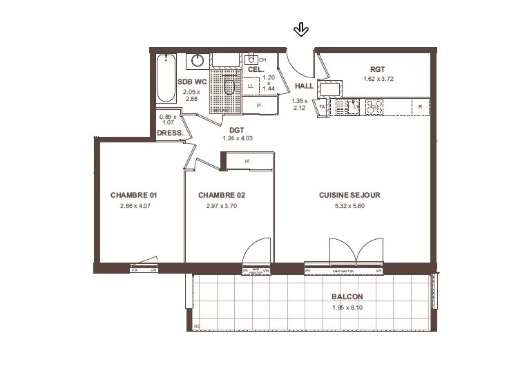 Vente Appartement Neydens