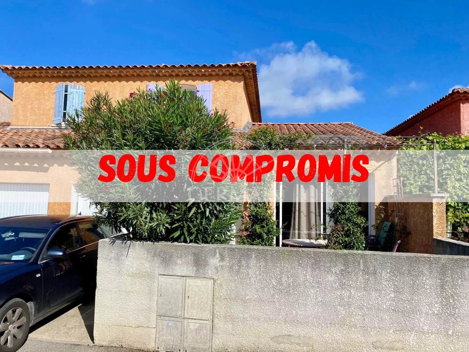 L'Isle sur la sorgue, à vendre maison de 78 m² avec garage et places de parking.