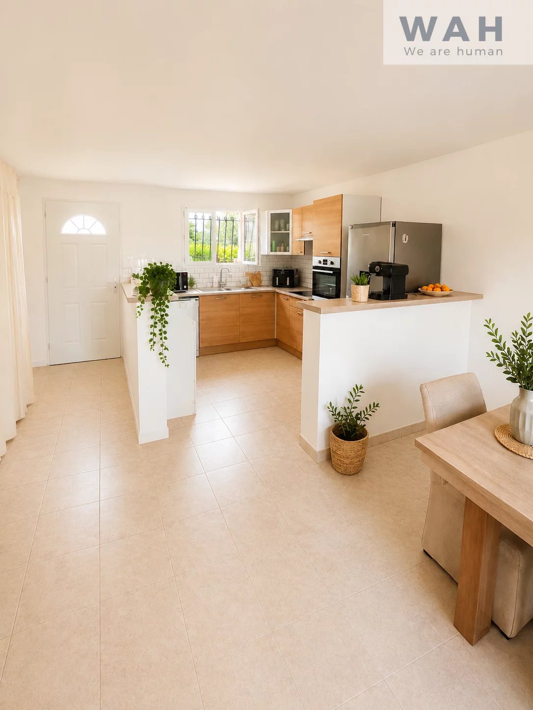 Villa 3 chambres dans un secteur résidentiel sur un terrain