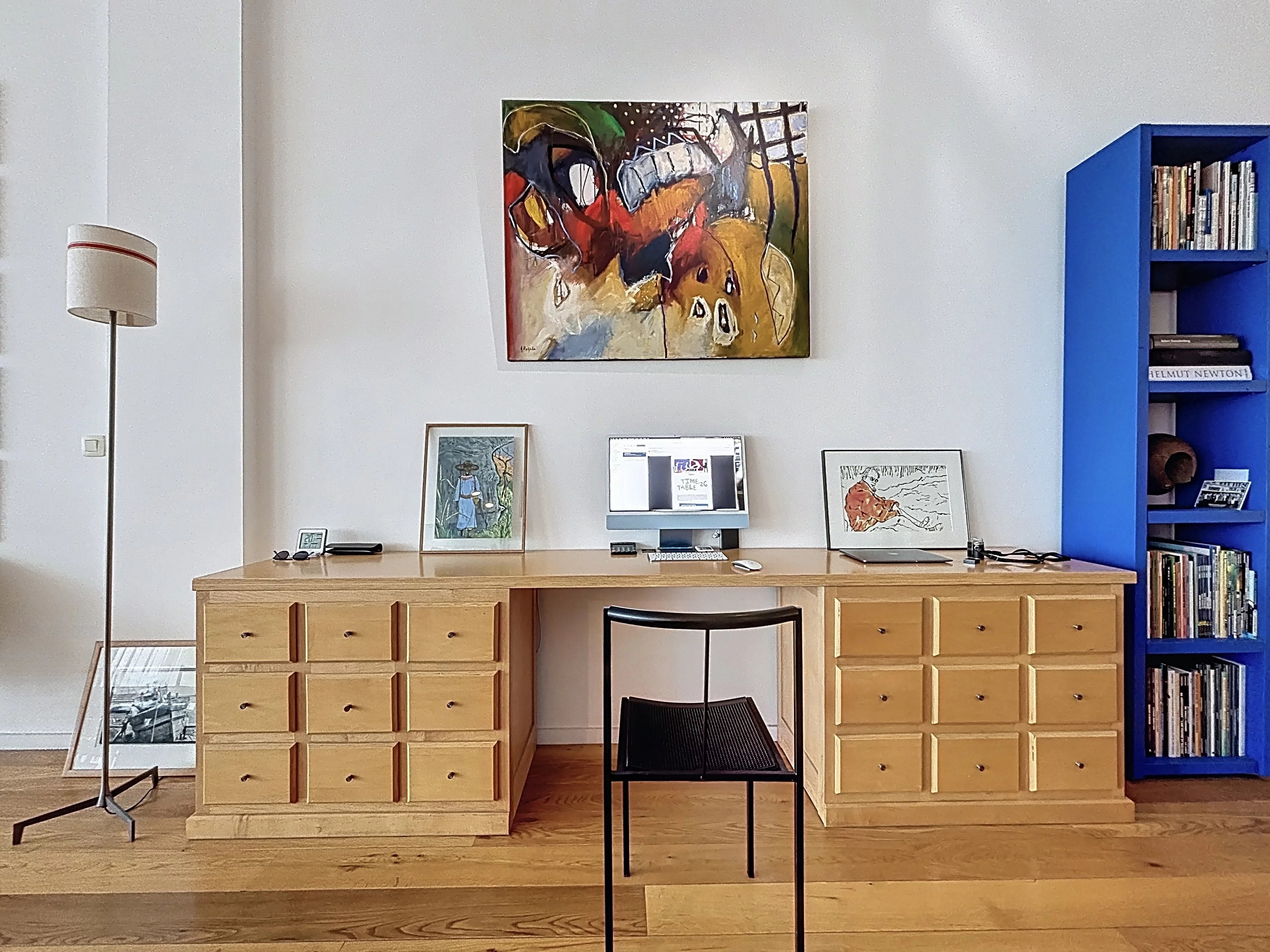 Brussel centrum – Groot gerenoveerd appartement – terras en hoge plafonds