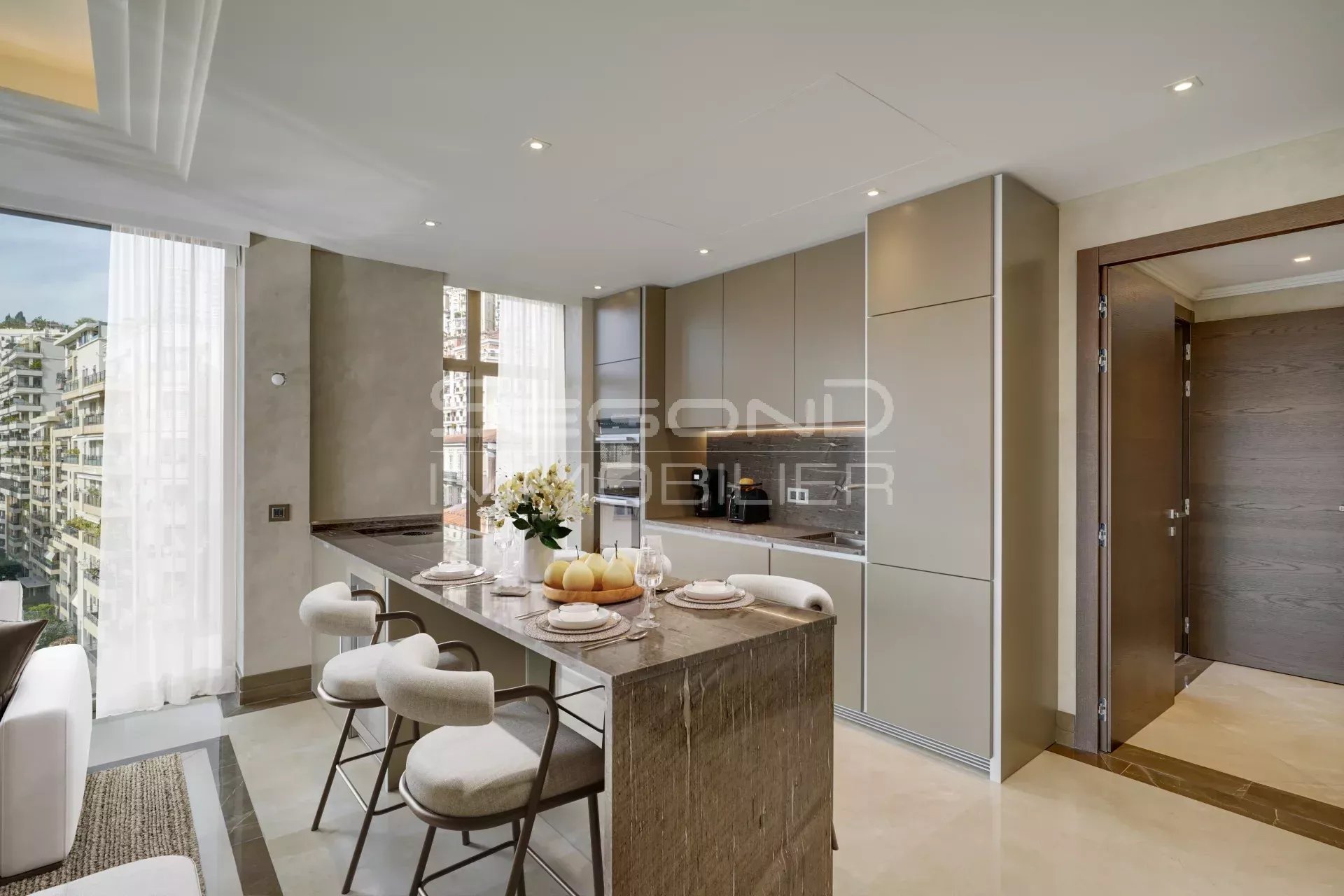 Nouveauté - Location Appartement 3 pièces Monaco Condamine dans Résidence de standing