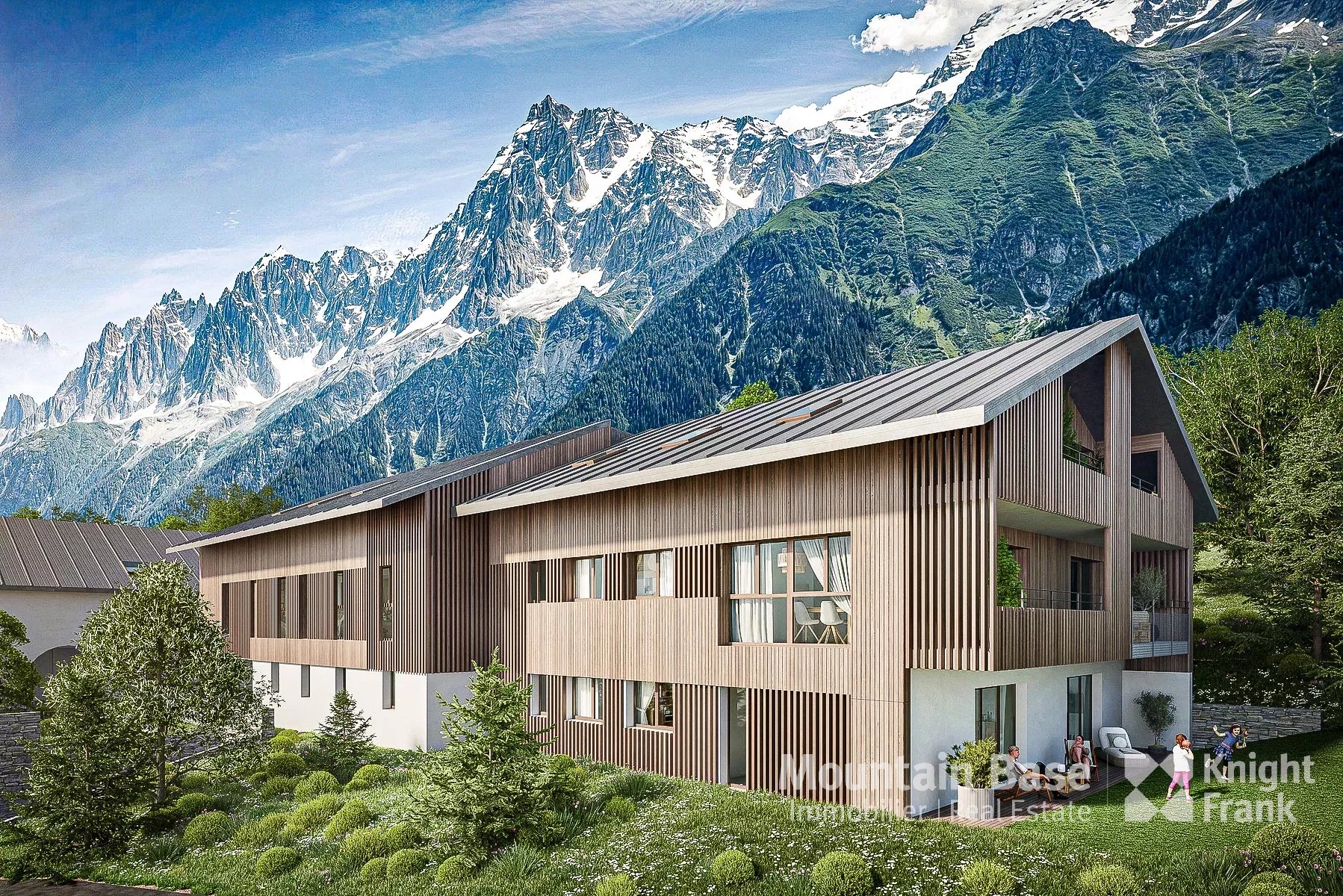 Collines des Chavants, a new build project in the Les Chavants sector of Les Houches Accommodation in Chamonix