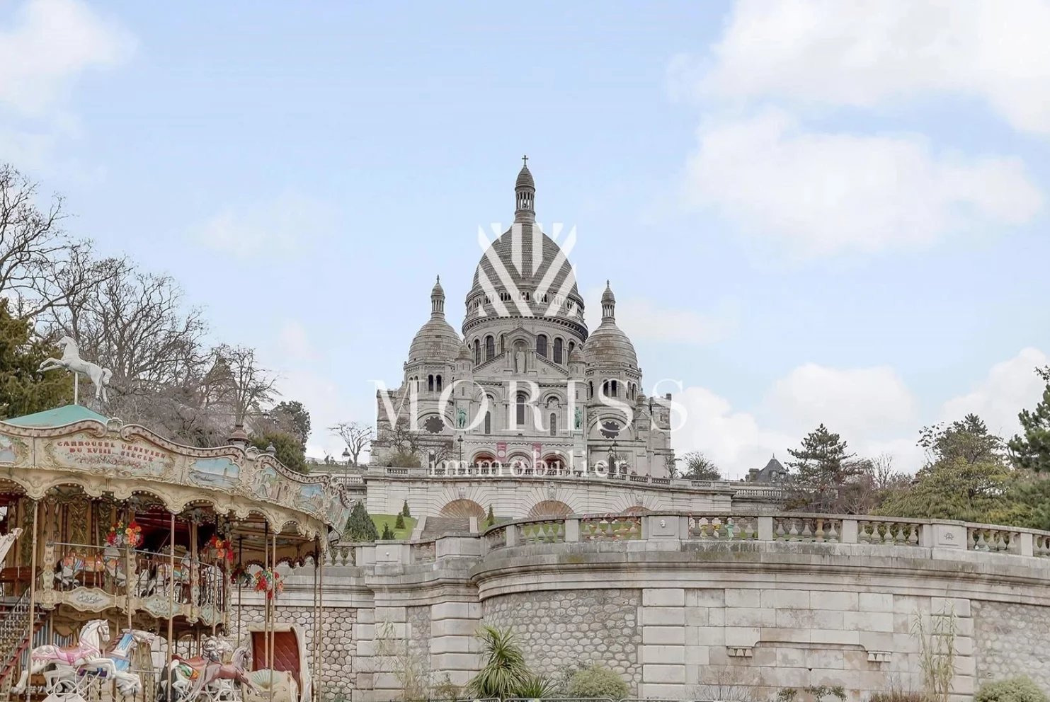 2 PIÉCES VUE SACRÉ COEUR / ORSEL - Image 1
