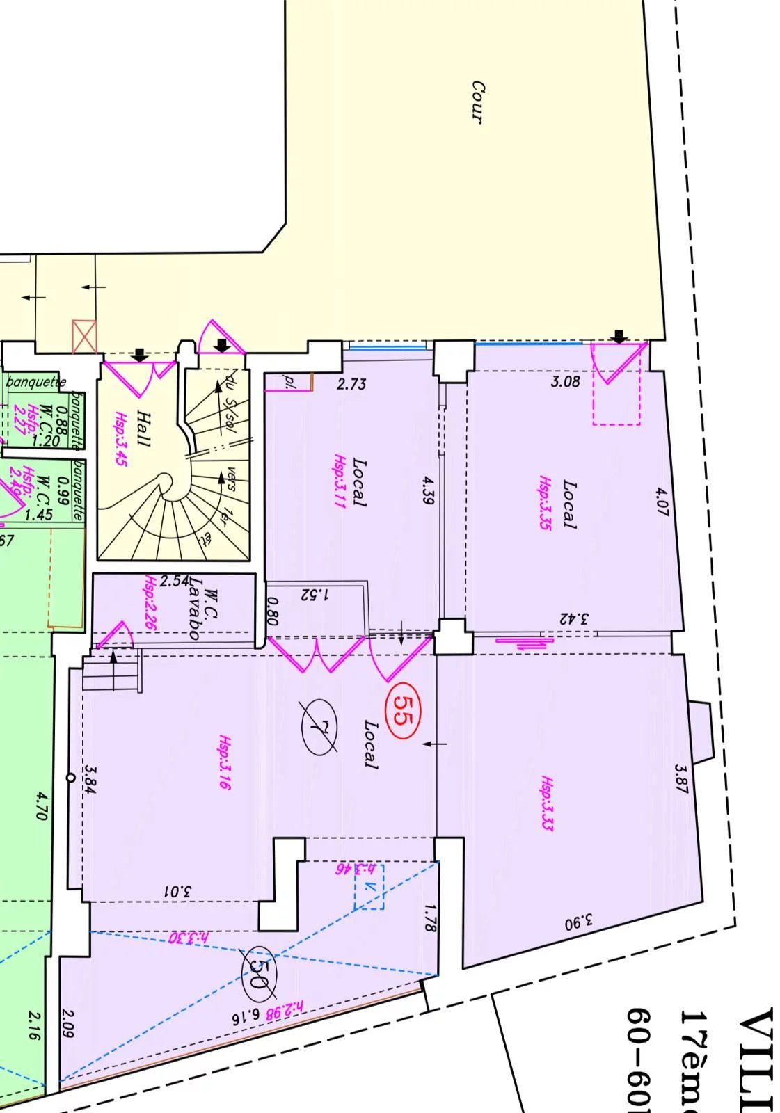 BUREAUX 83m2 - BATIGNOLLES - - Image 1