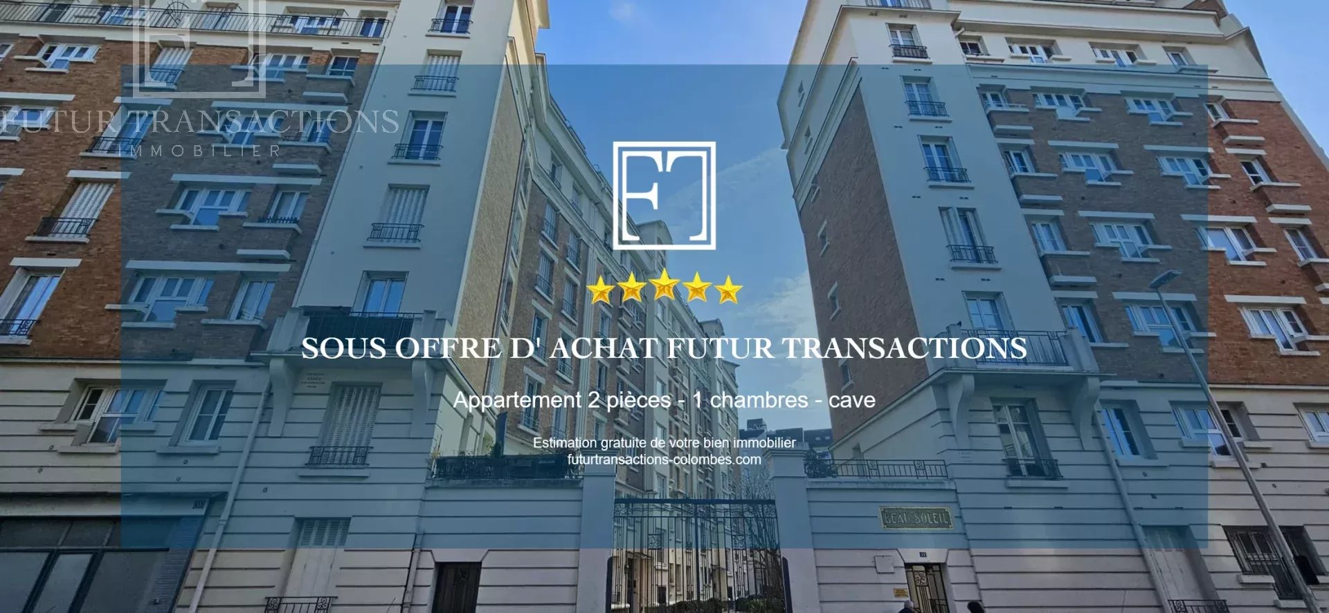 Agence immobilière de FUTUR TRANSACTIONS COLOMBES