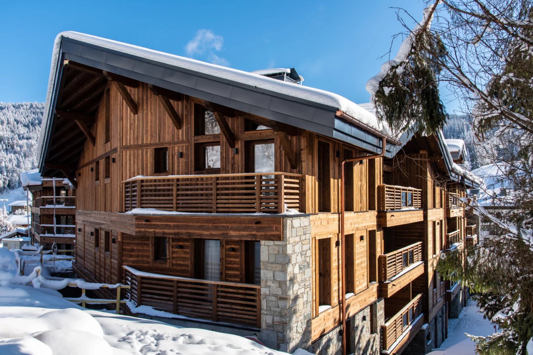 Photo of LES GETS - 2 bedroom apartment with south-east facing terrace in Les Gets