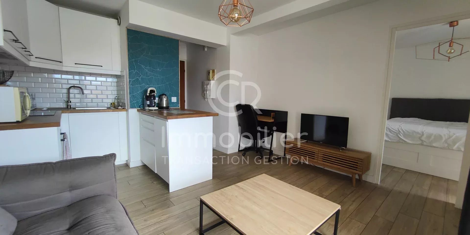 T2 32m² BOCCA SUD RENOVE OUEST+CAVE