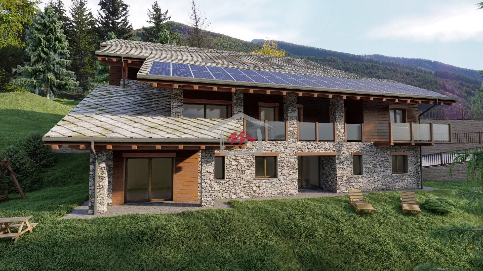 "CHALET CARVING" JOUVENCEAUX - 2. BILOCALE CON AMPIO GIARDINO