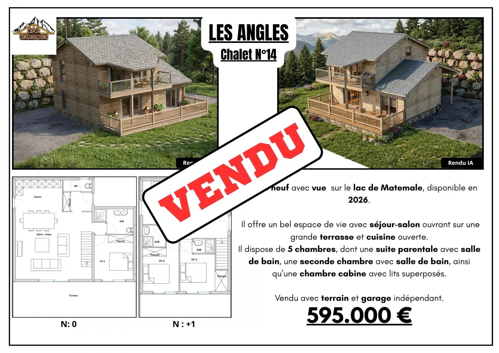 Vente Chalet Les Angles