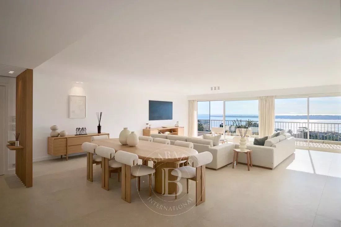 CANNES CALIFORNIE - APPARTEMENT 5 PIÈCES - TERRASSE - VUE MER PANORAMIQUE