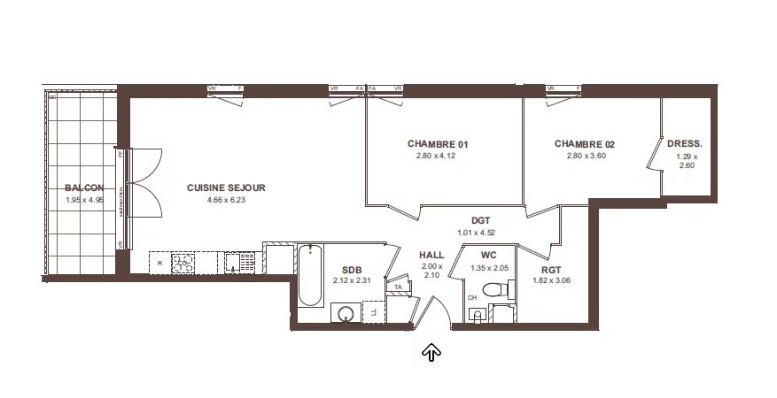 Vente Appartement Neydens