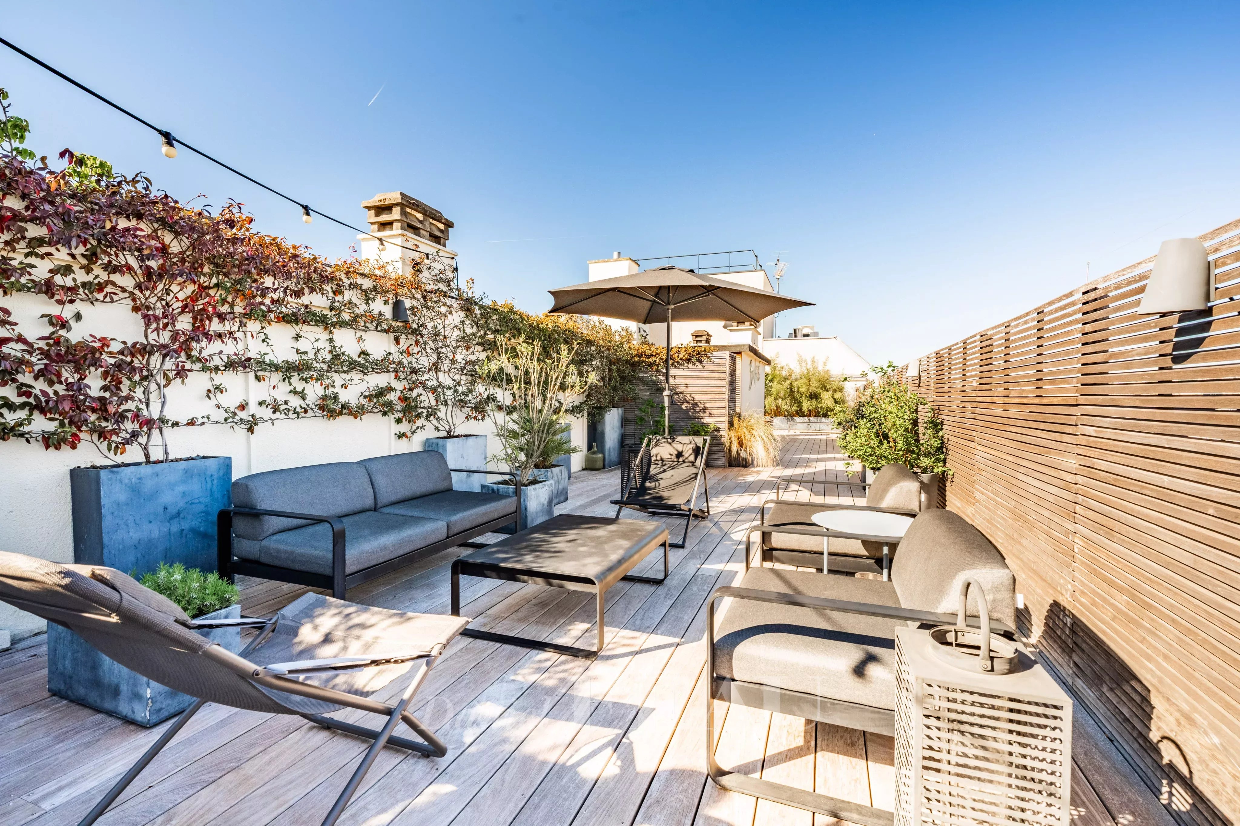 Boulogne Nord -  Dernier étage avec superbe rooftop de 120 m².