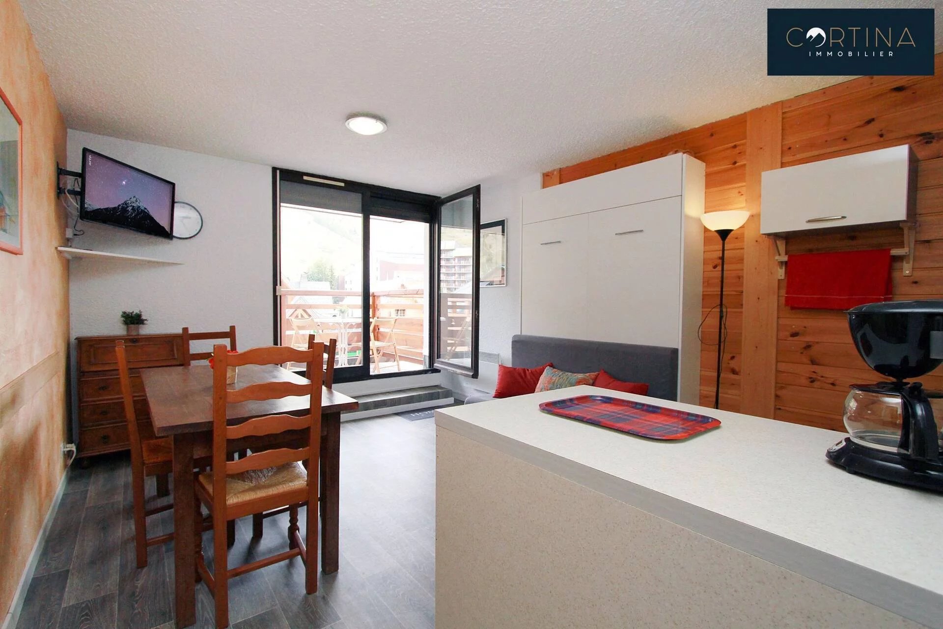 PREGENTIL 4 — Studio pour 4 personnes, cœur de station