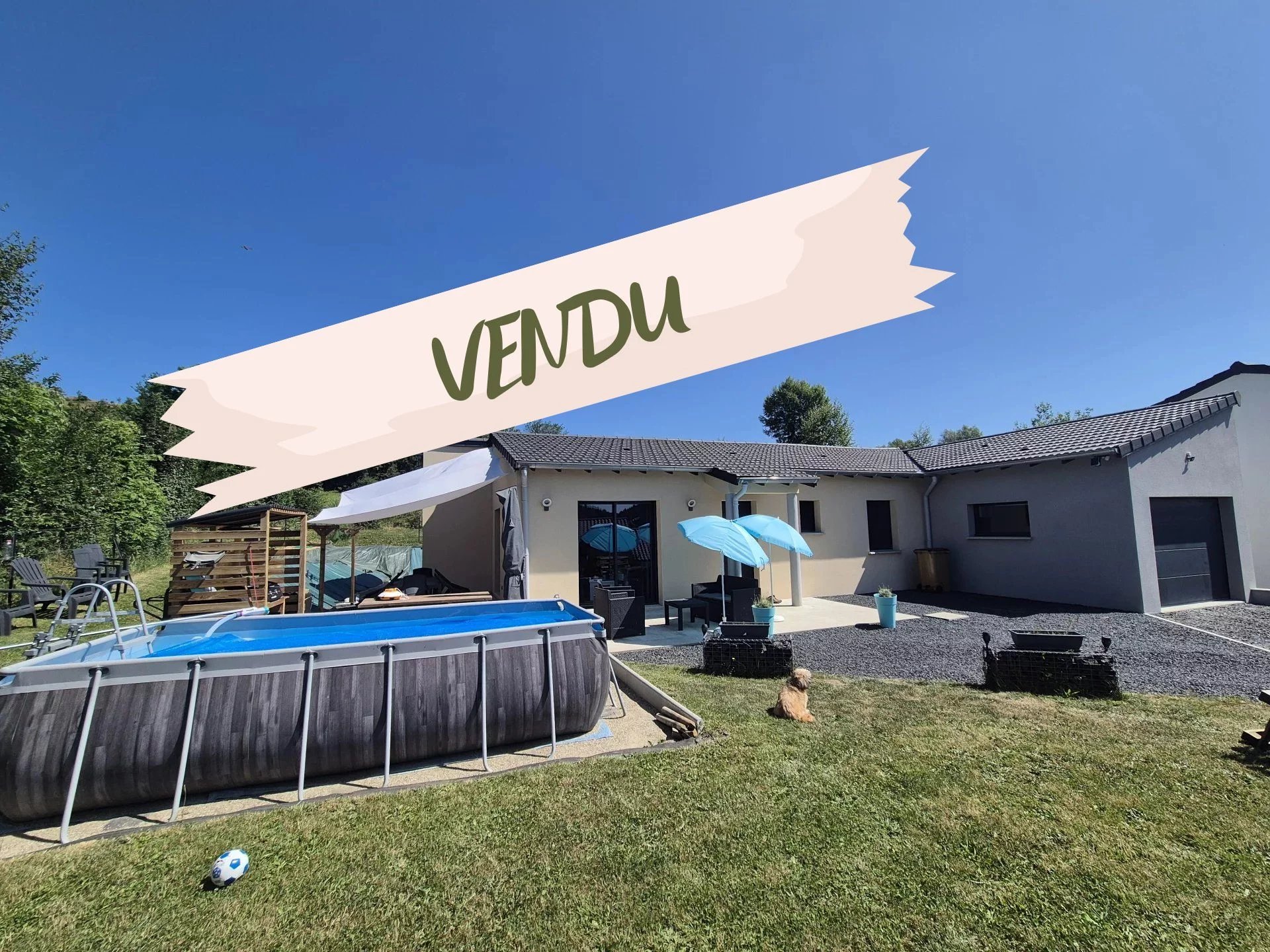 Récente maison de plain pied de 110 m²