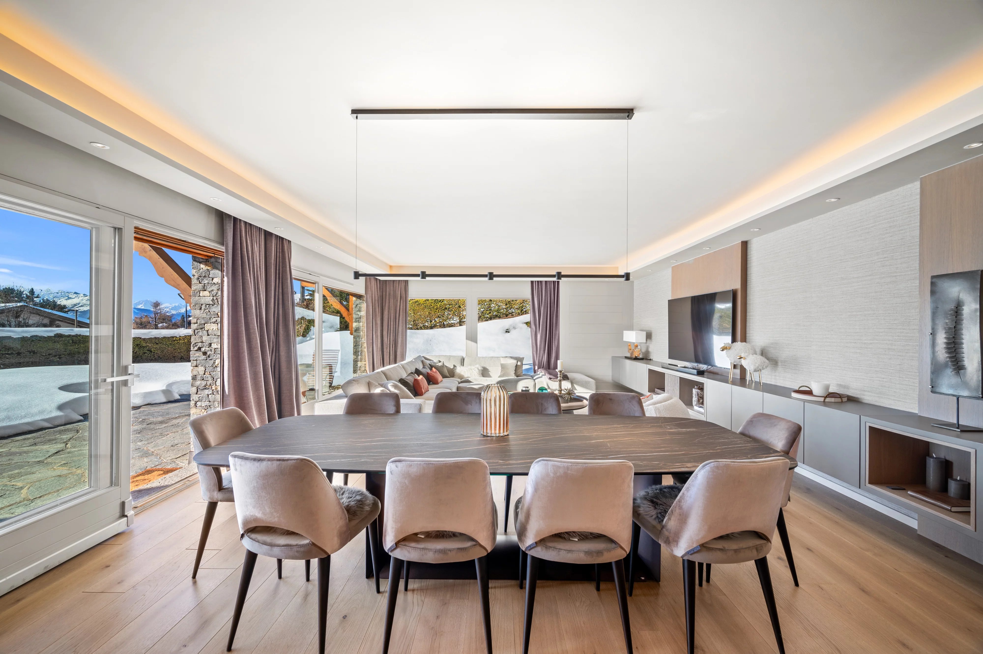 Elegant Garden Apartment in the Heart of Crans-Montana