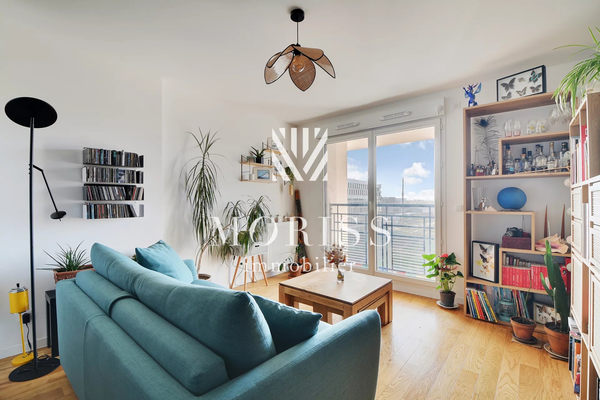 APPARTEMENT 3 PIECES / VUE DÉGAGÉE / 62m2 / LIGNE 14 RER C / SAI - Image Array