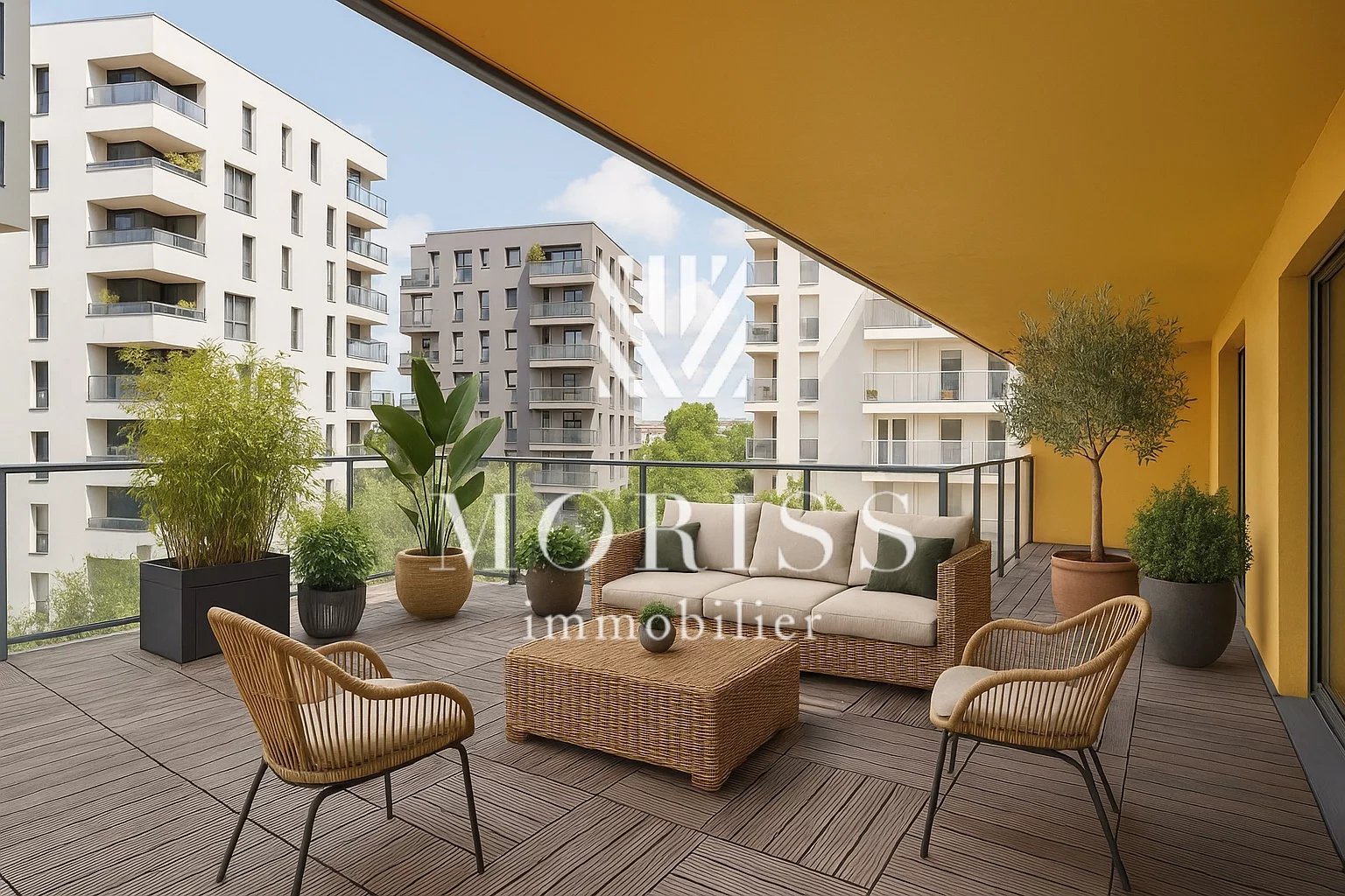 APPARTEMENT 3 PIÈCES TERRASSE / 89M2 / DOCKS DE SAINT-OUEN 93400 - Image 1