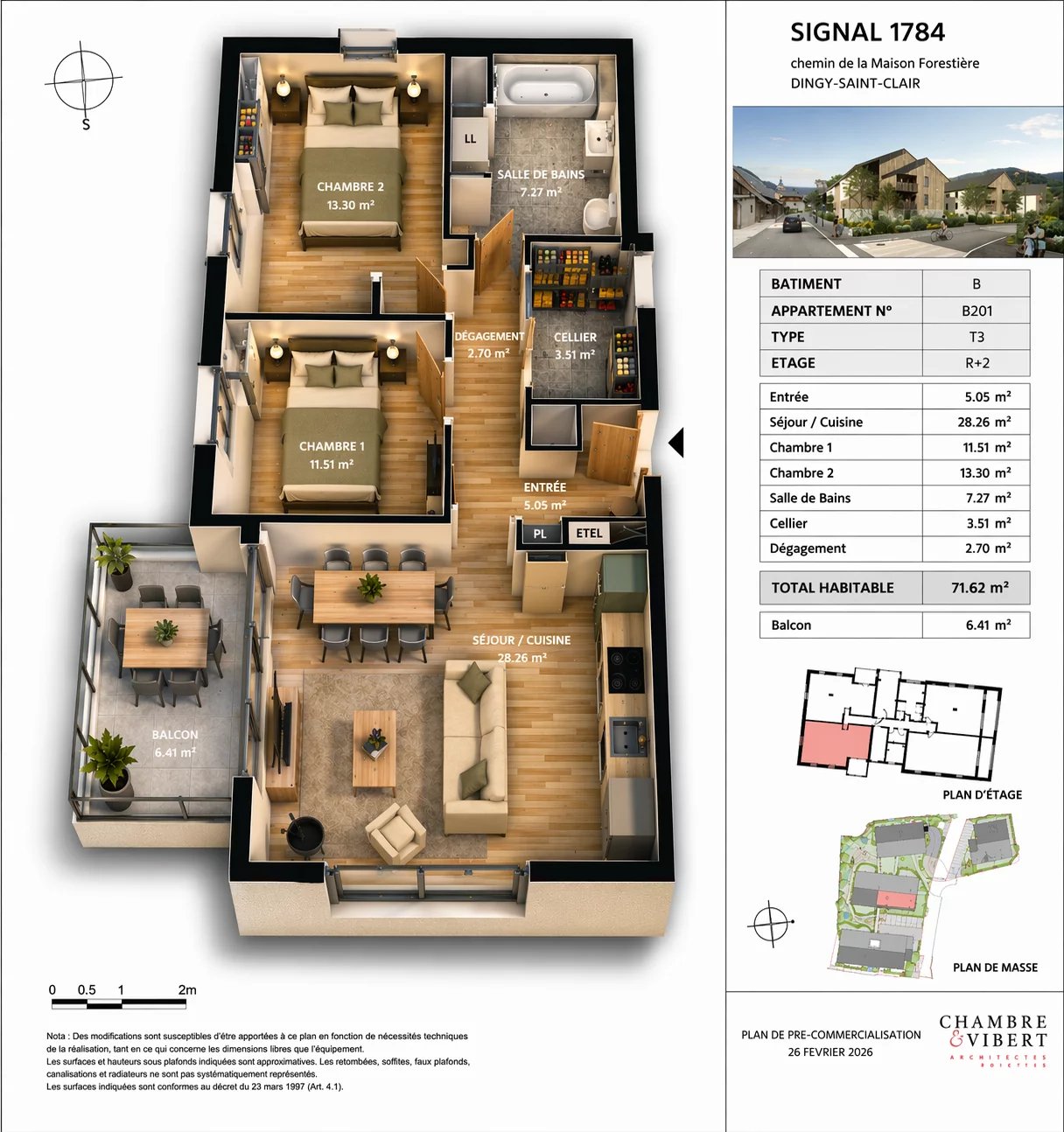 Maison à vendre, 3 pièces, 72 m², Dingy-Saint-Clair