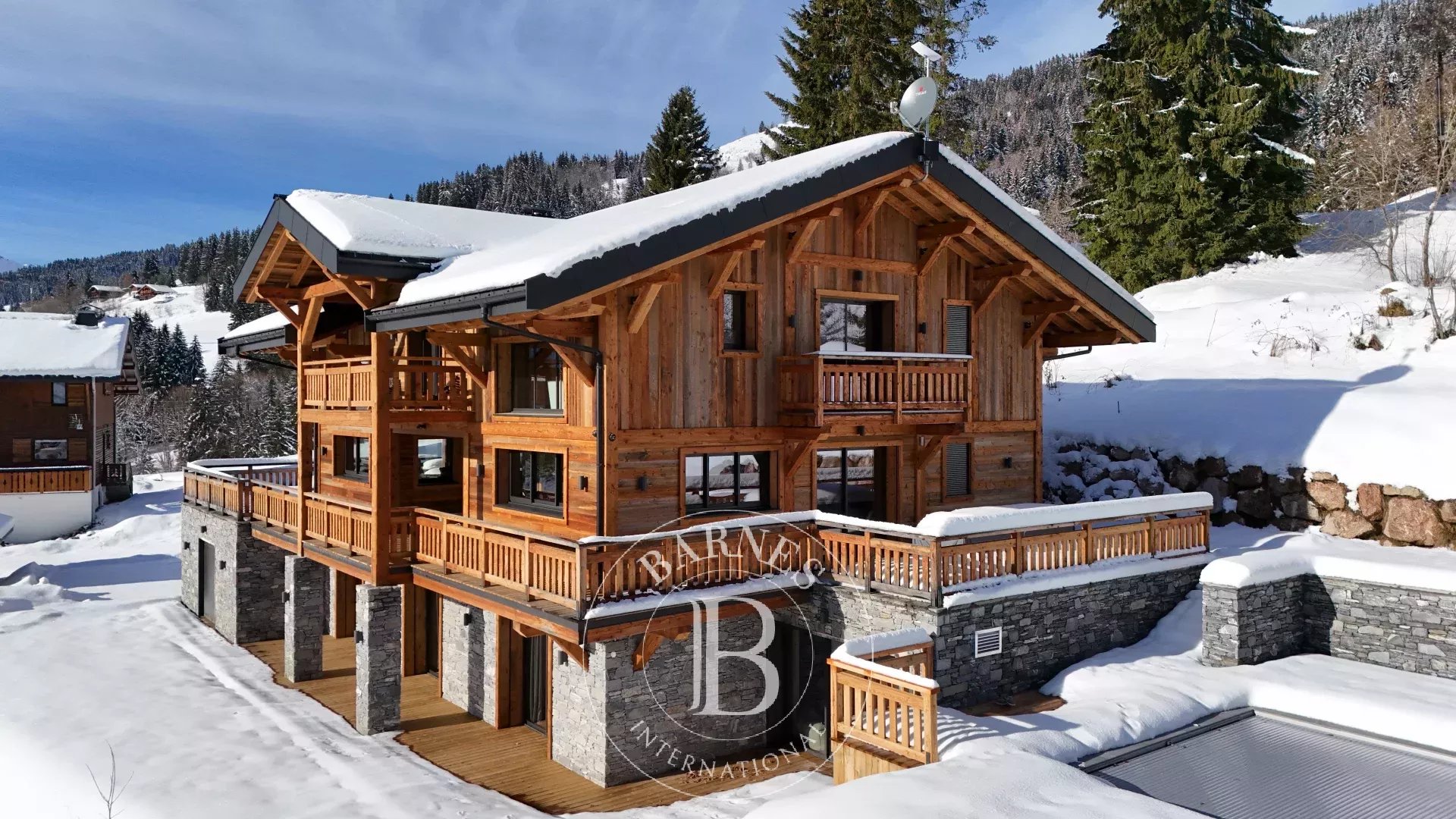 Photo of Les Gets - Luxury chalet of 440m² - Jacuzzi - Piste and Village view