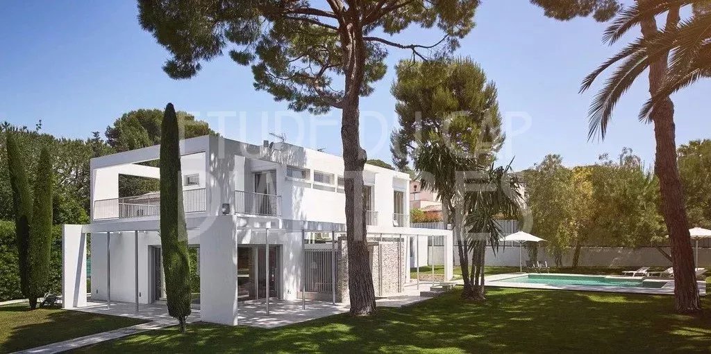 Vente Villa Cap d'Antibes Versant Ouest Vue Mer