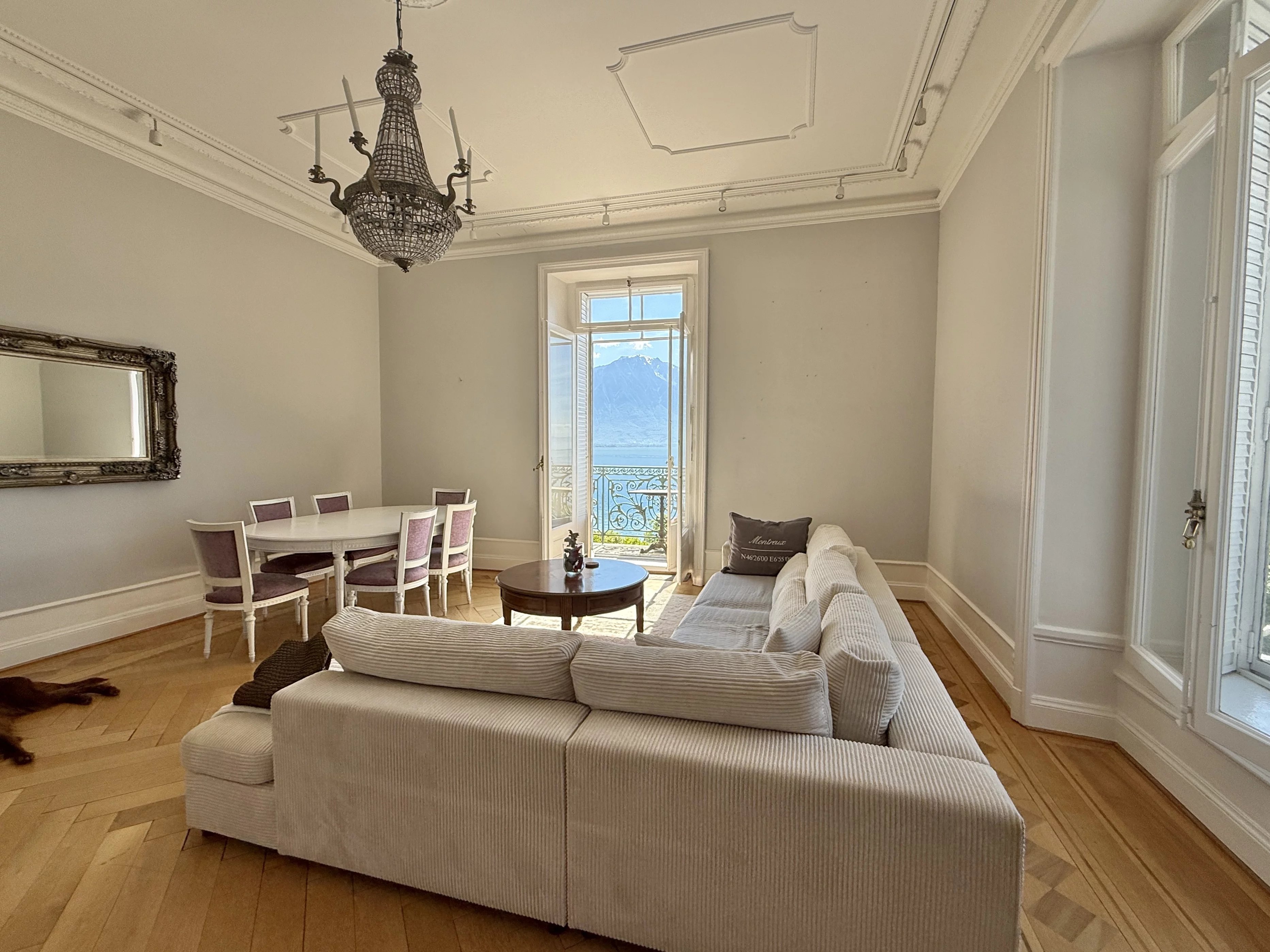 Appartement de charme à Montreux avec vue imprenable