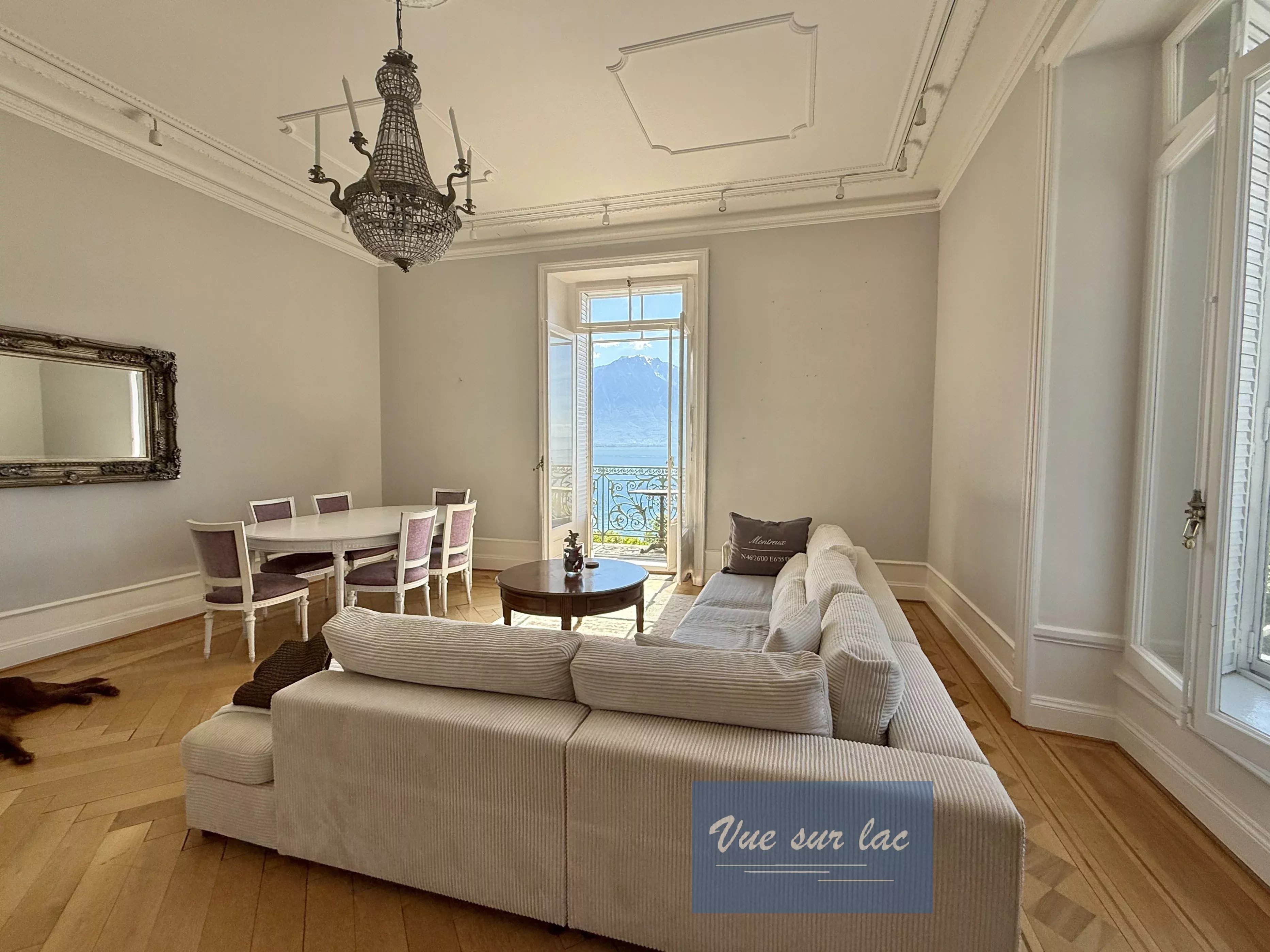 Appartement de charme à Montreux avec vue imprenable