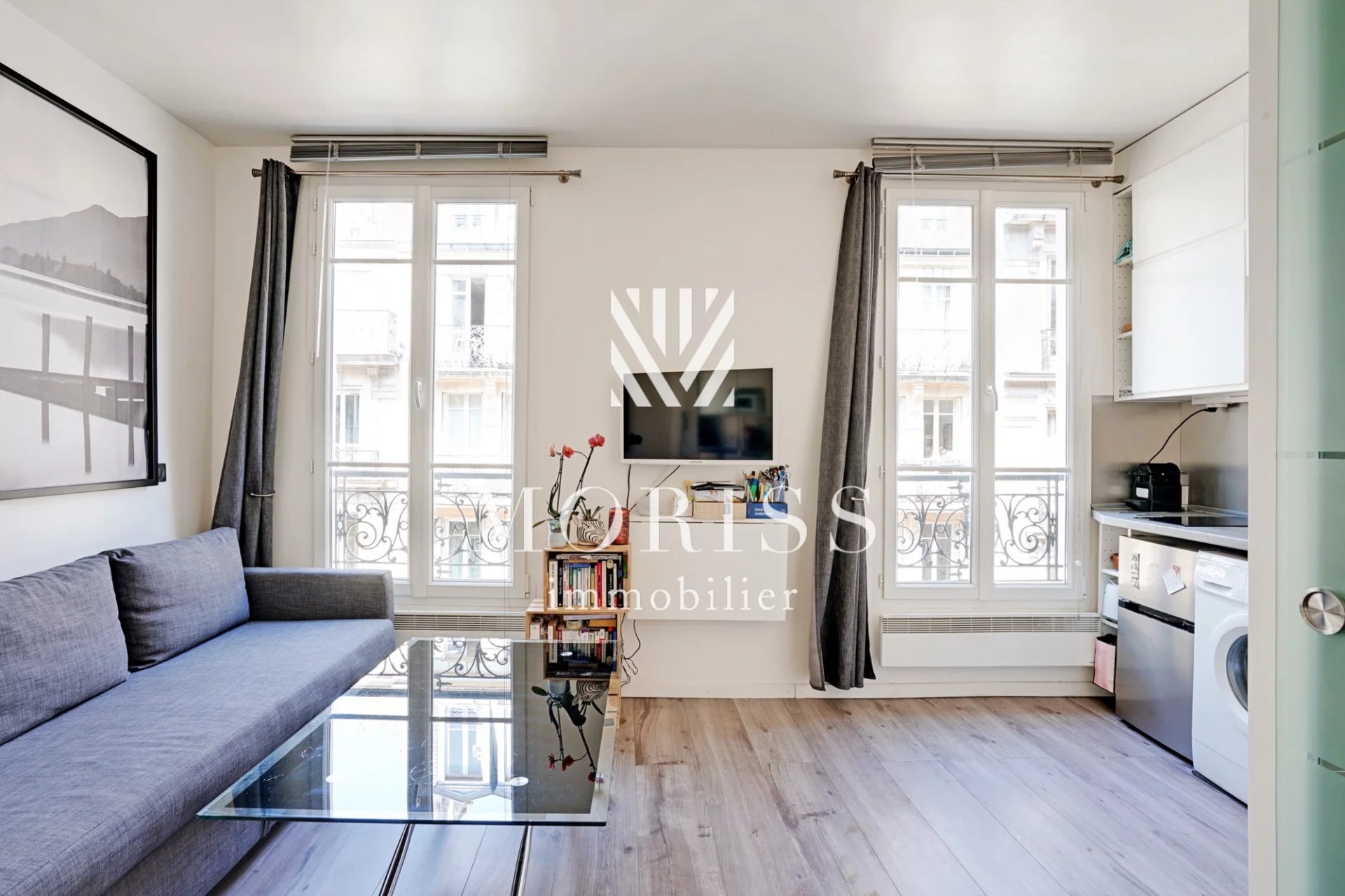 Studio - 17 m2 - Quartier Wagram / Courcelles - 75017 Paris - Image Array