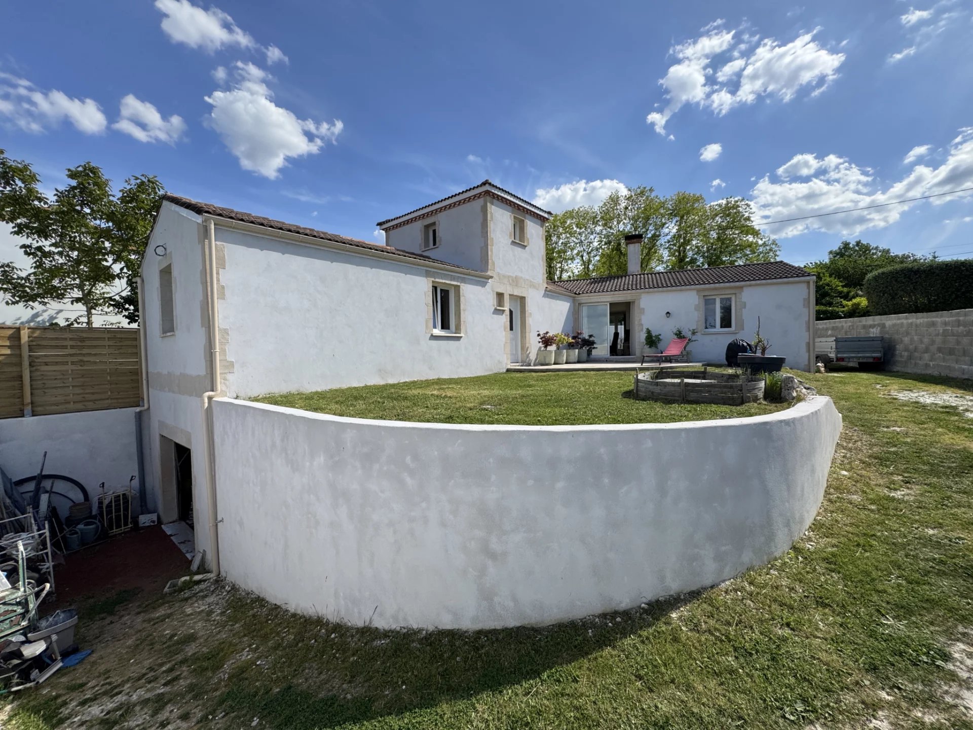 Maison authentique entre terre et océan