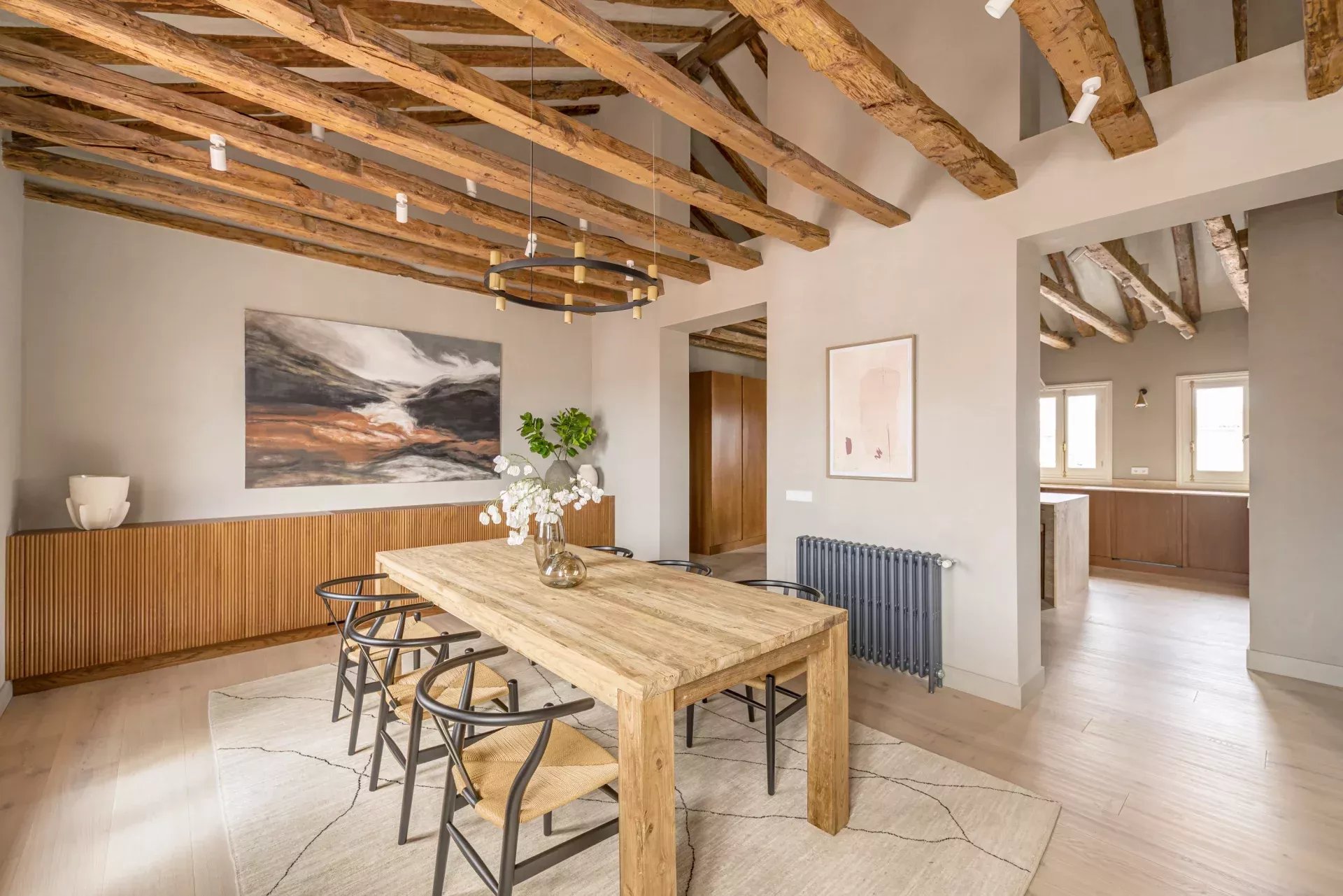 Chef-d'œuvre architectural dans un palais de Justicia
