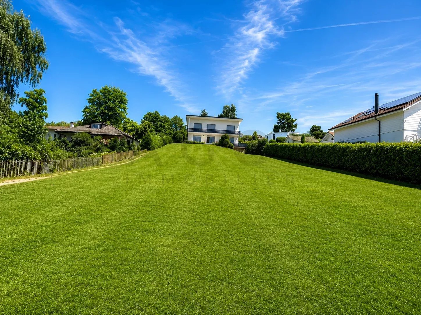 Magnifique villa avec vue panoramique et accès privé au lac – Anières (Genève)