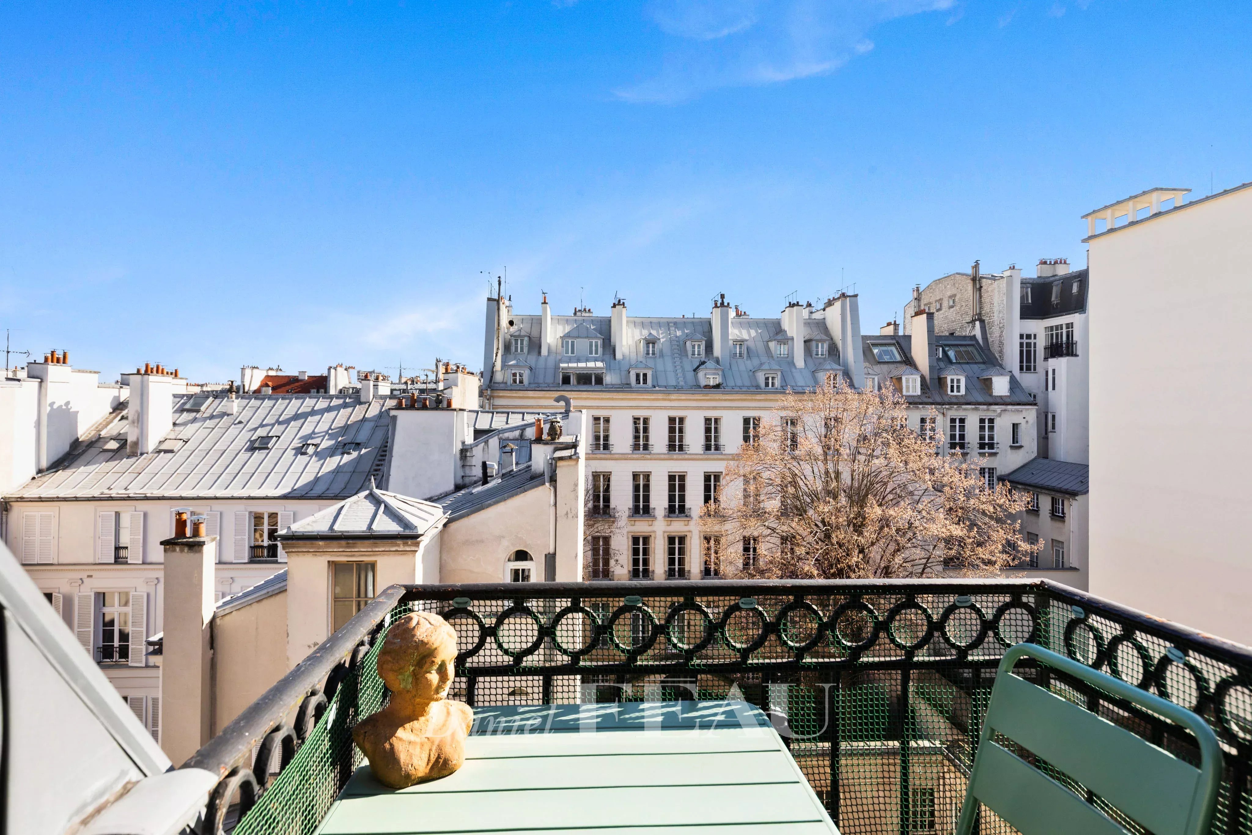 balcon à la vue dégagée