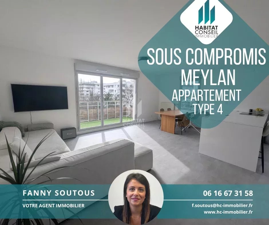 Appartement  4 pièces, 84.06 m2 en dernier étage