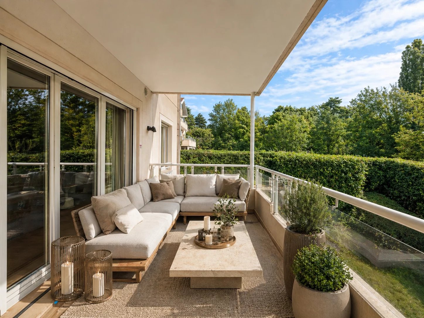 Eleganz und Gelassenheit in Cologny - Außergewöhnliche Wohnung mit Terrassen